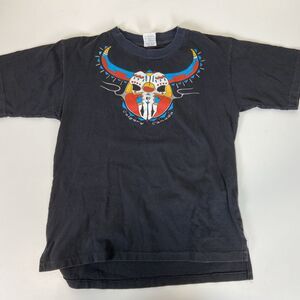 Vintage Action Sportswear Men's T-Shirt Sz S Single Stitch Tribal Oversize